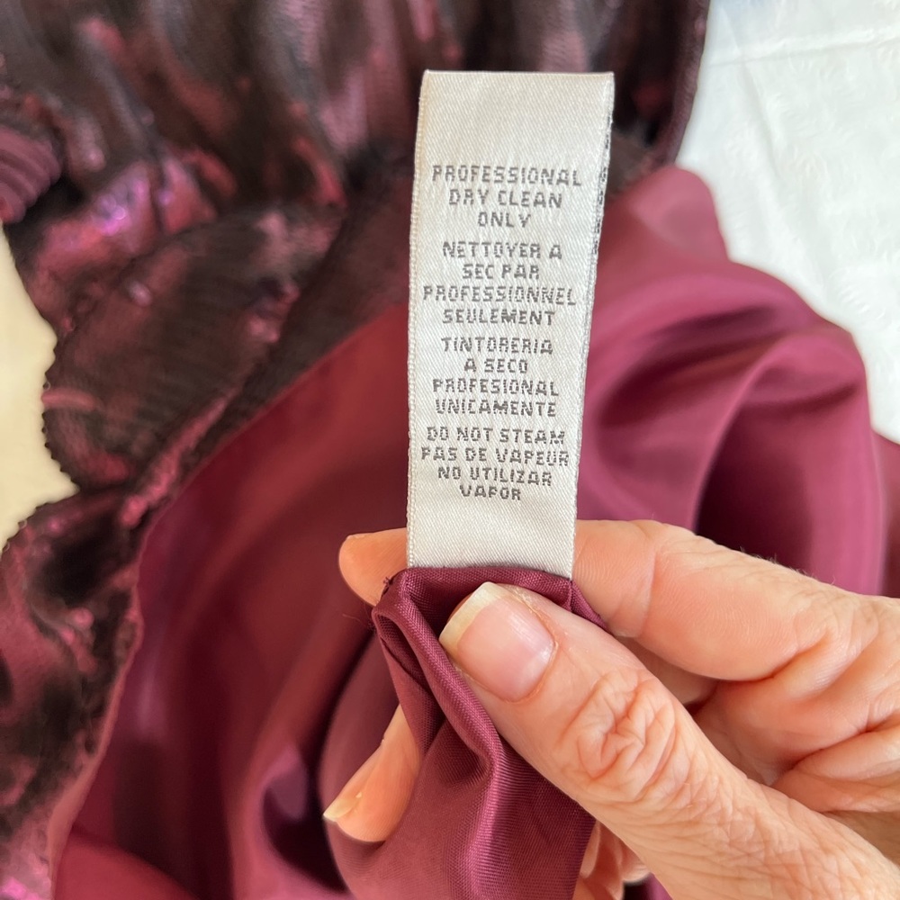 Badgley Mischa sequin shift dress purple - Picture 9 of 11